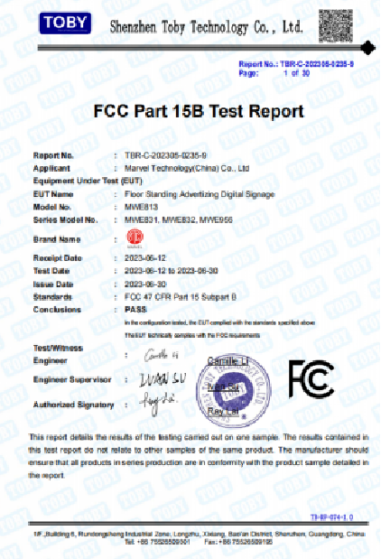 FCC Certified