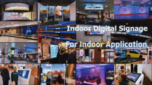 MWE Real Cases for Indoor Application of Digital Signage